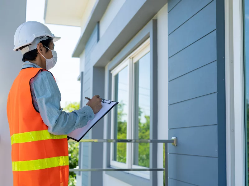 Image showing a thorough property inspection.