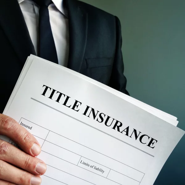 Image representing an owner's home title insurance policy.